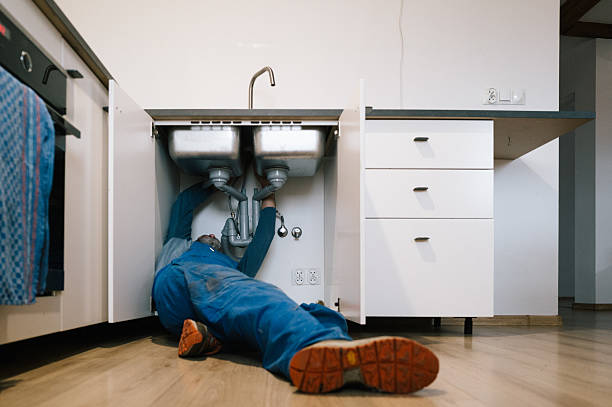 Professional Drain Cleaning technician working in Dillonvale, OH